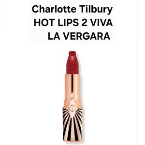 Charlotte Tilbury Hot Lips Lipstick 2 VIVA LA VERGARA/Wine. BNIB